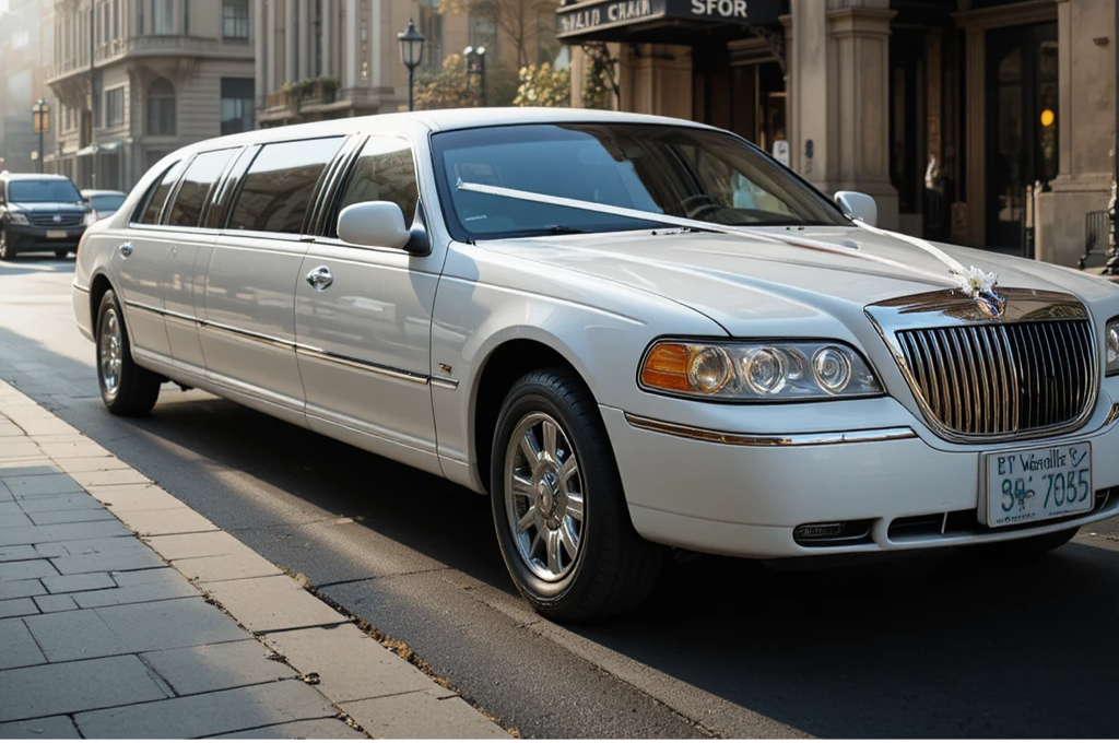 Wedding Airport limousine service in Philadelphia provided by LimosGo.